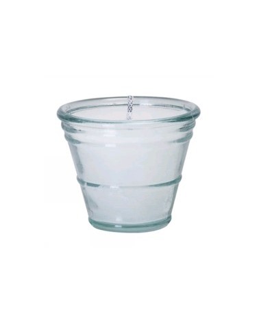 Bougie extérieure pot en verre