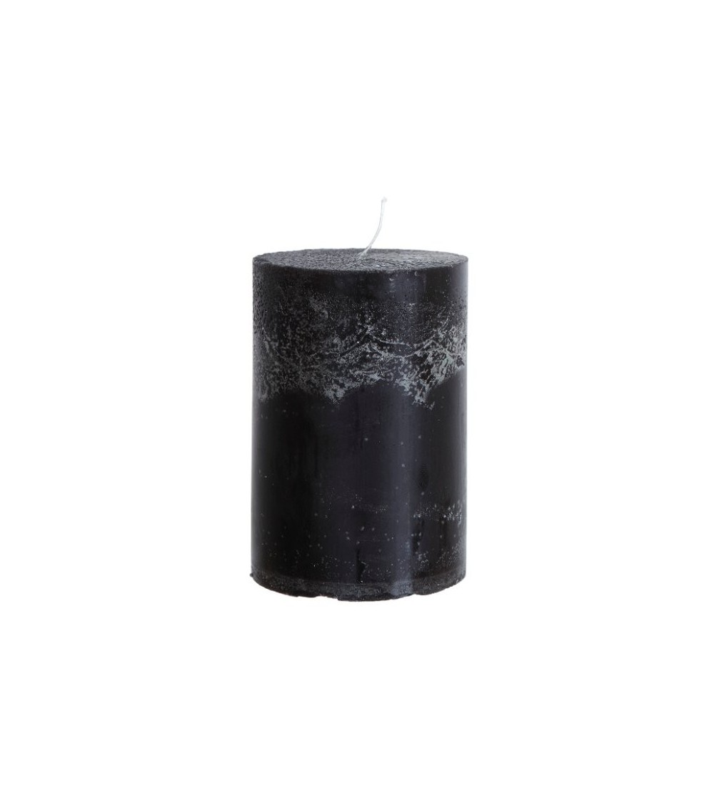 Bougie pilier 10 x 15 cm noire 