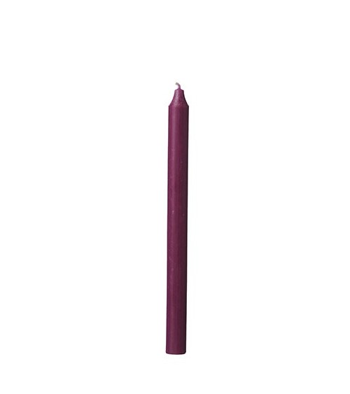 Bougie flambeau fuschia 14 heures