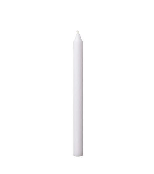 Bougies flambeaux droites 28cm