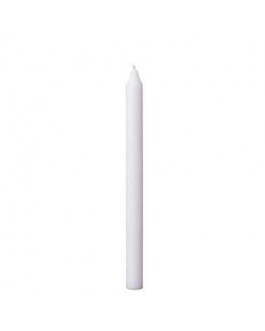 Bougies flambeaux droites 28cm