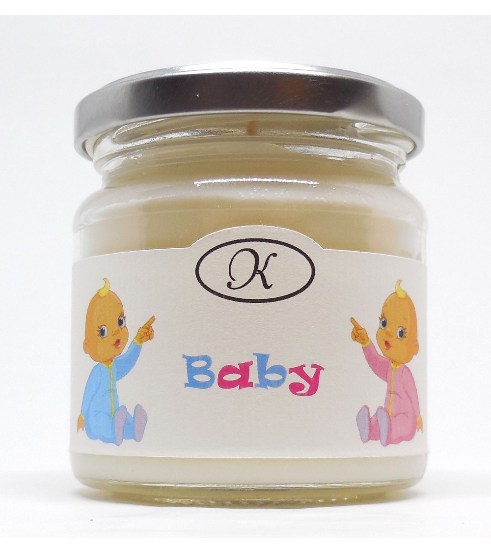 Bougie naturelle parfumée senteur bébé