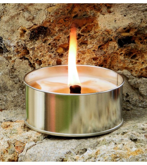 Bougie grande taille flamme oscillante cire Ø15cm