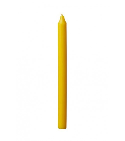 Bougie flambeau jaune citron 14 heures