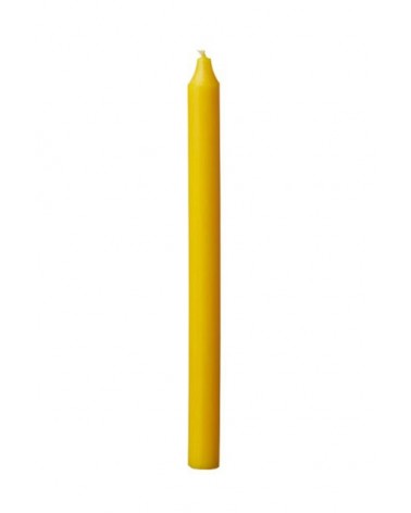 Bougie flambeau jaune citron 14 heures