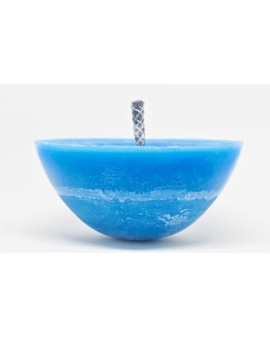 Grosse bougie flottante bleue pour piscine