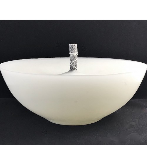 Grande Bougie Flottante 8cm Blanche