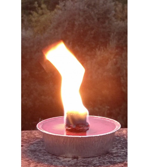 Bougie extérieure flamme flambeau