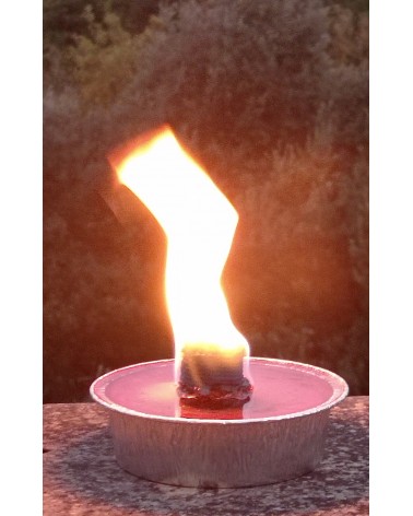 Bougie extérieure flamme flambeau